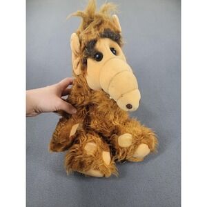 Vintage 1986 ALF Plush Stuffed Animal Doll Coleco TV Character Brown 1980s Alien